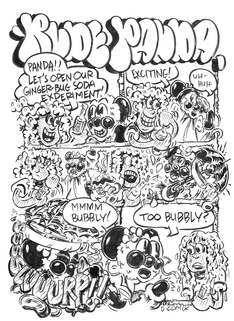 2 panel cartoon. 1st panel 