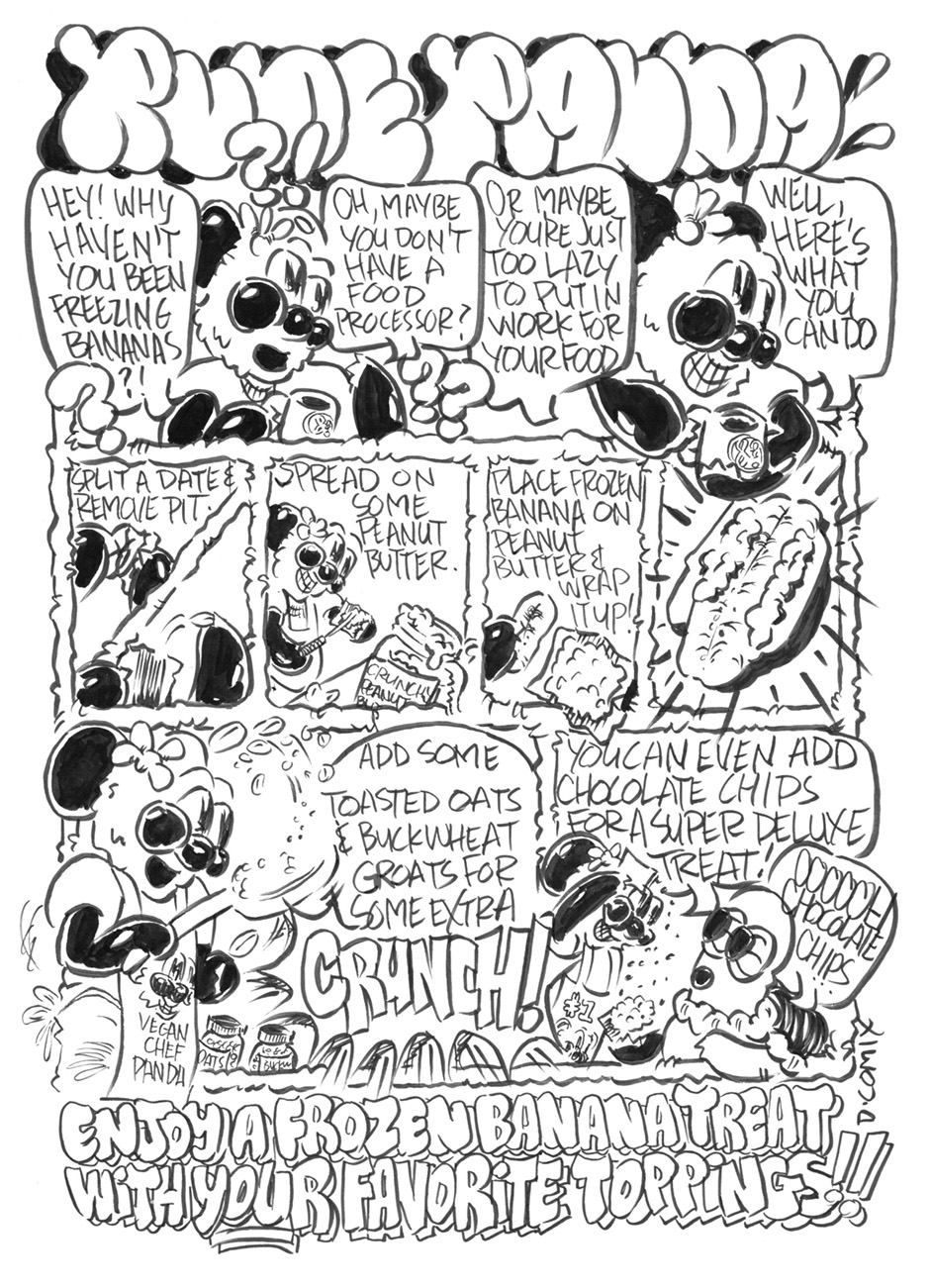 RUDE PANDA comic. She's Cute But She is RUDE! Rude Panda.